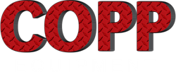 Copp Equipment logo used trucks, trailers, construction equipment